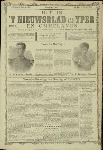 Nieuwsblad van Yperen en van het Arrondissement (1872 - 1912) 1909-12-24