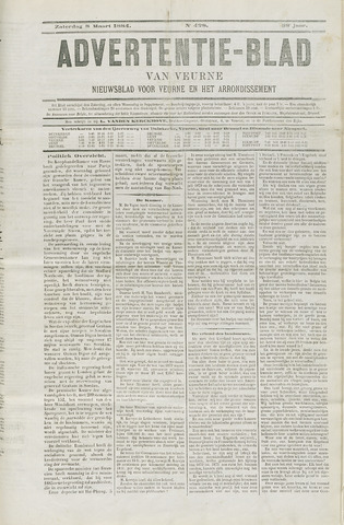 Het Advertentieblad (1825-1914) 1884-03-08