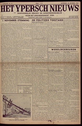 Het Ypersch nieuws (1929-1971) 1950-10-28