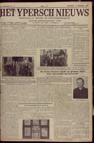 Het Ypersch nieuws (1929-1971) 1959-12-12