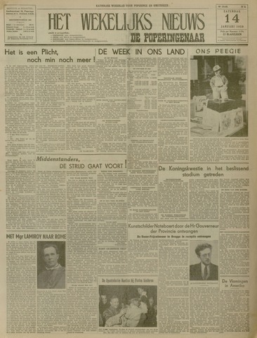 Het Wekelijks Nieuws (1946-1990) 1950-01-14