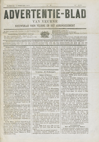 Het Advertentieblad (1825-1914) 1877-02-03