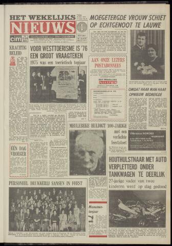 Het Wekelijks Nieuws (1946-1990) 1975-12-19