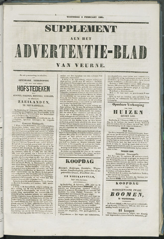 Het Advertentieblad (1825-1914) 1860-02-08
