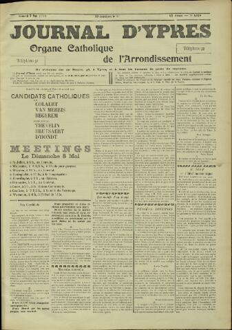 Journal d’Ypres (1874 - 1913) 1911-05-07