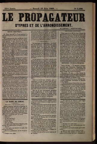 Le Propagateur (1818-1871) 1868-06-13