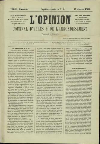 L’Opinion (1863-1873) 1869-01-17