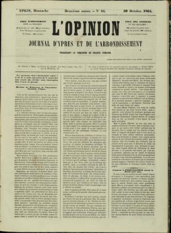 L’Opinion (1863 - 1873) 1864-10-30