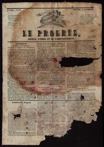 Le Progrès (1841-1914) 1843-01-15