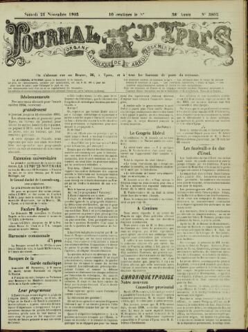 Journal d’Ypres (1874 - 1913) 1903-11-21