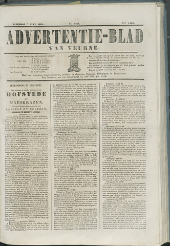 Het Advertentieblad (1825-1914) 1860-07-07