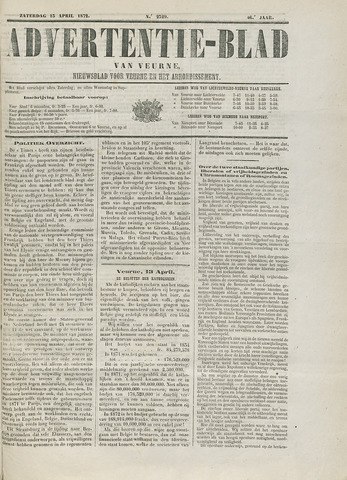 Het Advertentieblad (1825-1914) 1872-04-13