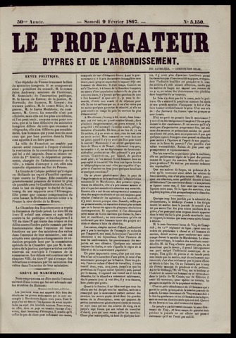 Le Propagateur (1818-1871) 1867-02-09