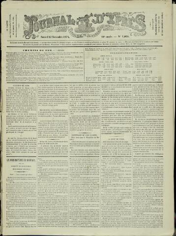 Journal d’Ypres (1874 - 1913) 1875-11-27