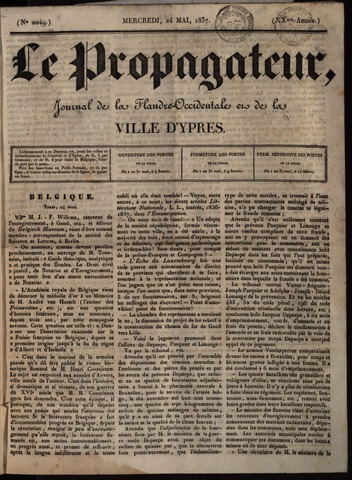 Le Propagateur (1818-1871) 1837-05-24