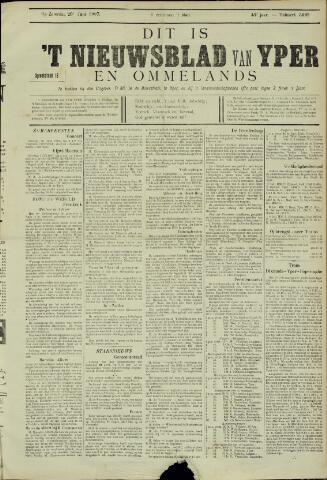 Nieuwsblad van Yperen en van het Arrondissement (1872-1912) 1907-06-22