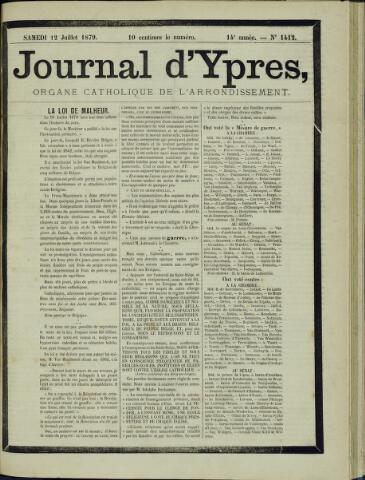 Journal d’Ypres (1874 - 1913) 1879-07-12