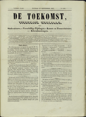 De Toekomst (1862-1894) 1865-09-17
