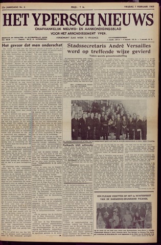 Het Ypersch nieuws (1929-1971) 1969-02-07