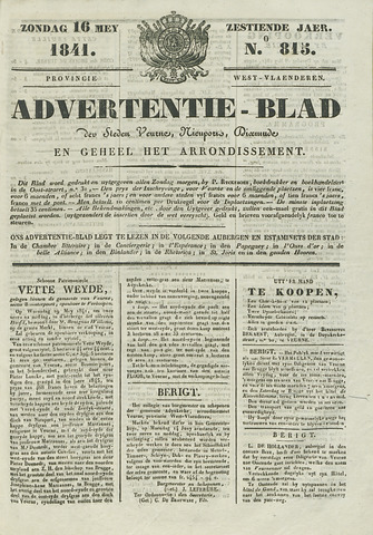 Het Advertentieblad (1825-1914) 1841-05-16
