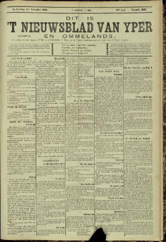 Nieuwsblad van Yperen en van het Arrondissement (1872-1912) 1904-11-19