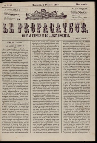 Le Propagateur (1818-1871) 1847-10-06