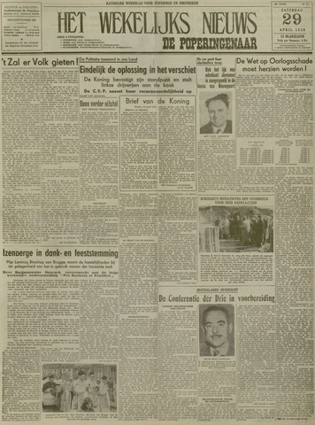 Het Wekelijks Nieuws (1946-1990) 1950-04-29