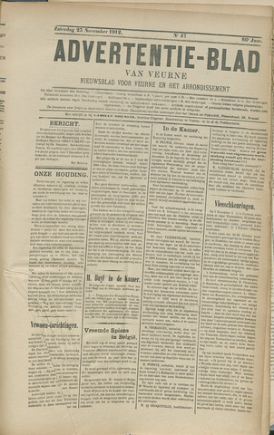 Het Advertentieblad (1825-1914) 1912-11-23