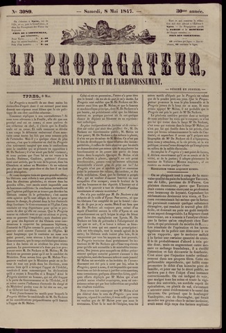 Le Propagateur (1818-1871) 1847-05-08