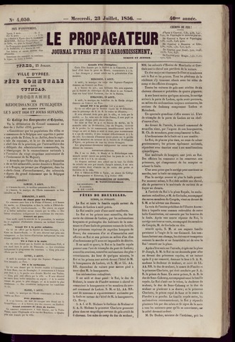 Le Propagateur (1818-1871) 1856-07-23