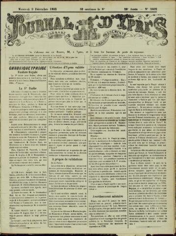 Journal d’Ypres (1874 - 1913) 1903-12-09