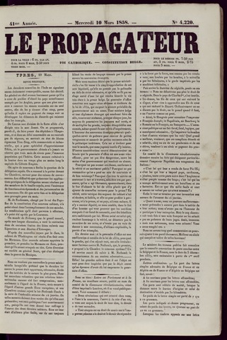 Le Propagateur (1818-1871) 1858-03-10