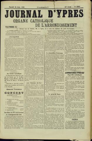 Journal d’Ypres (1874 - 1913) 1905-06-22