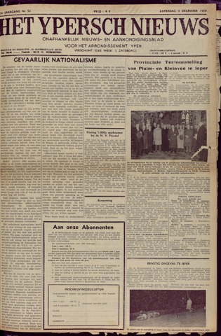Het Ypersch nieuws (1929-1971) 1959-12-05