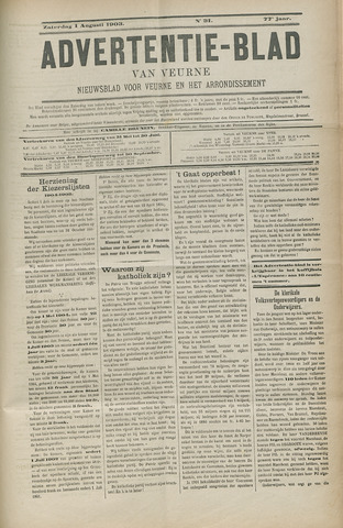 Het Advertentieblad (1825-1914) 1903-08-01