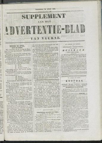 Het Advertentieblad (1825-1914) 1865-04-26
