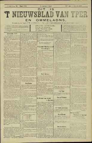 Nieuwsblad van Yperen en van het Arrondissement (1872 - 1912) 1900-03-24