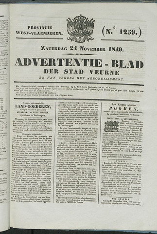 Het Advertentieblad (1825-1914) 1849-11-24