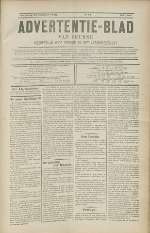 Het Advertentieblad (1825-1914) 1910-10-29