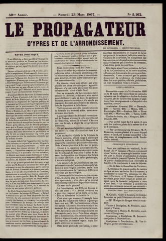Le Propagateur (1818-1871) 1867-03-23