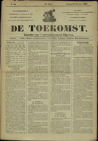 De Toekomst (1862 - 1894) 1886-10-24
