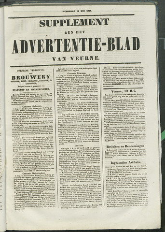 Het Advertentieblad (1825-1914) 1858-05-12