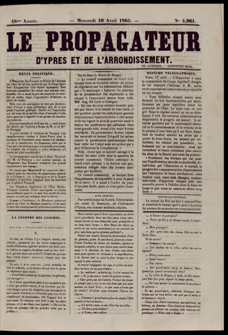Le Propagateur (1818-1871) 1865-04-19