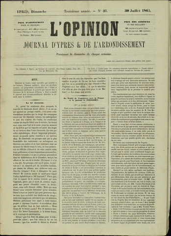 L’Opinion (1863-1873) 1865-07-24