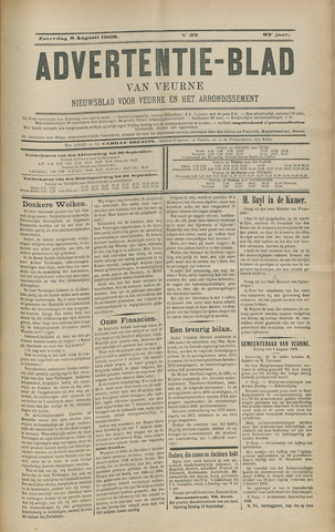 Het Advertentieblad (1825-1914) 1908-08-08