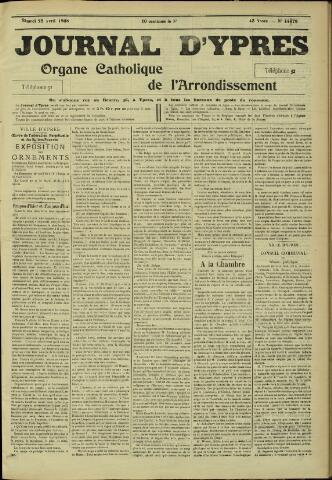 Journal d’Ypres (1874 - 1913) 1908-04-25