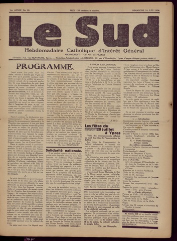 Le Sud (1934-1939) 1934-06-24
