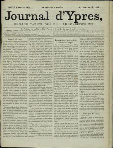 Journal d’Ypres (1874 - 1913) 1879-10-04