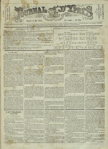 Journal d’Ypres (1874 - 1913) 1875-05-15