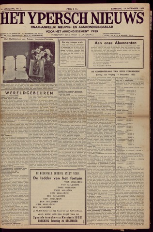 Het Ypersch nieuws (1929-1971) 1953-12-19